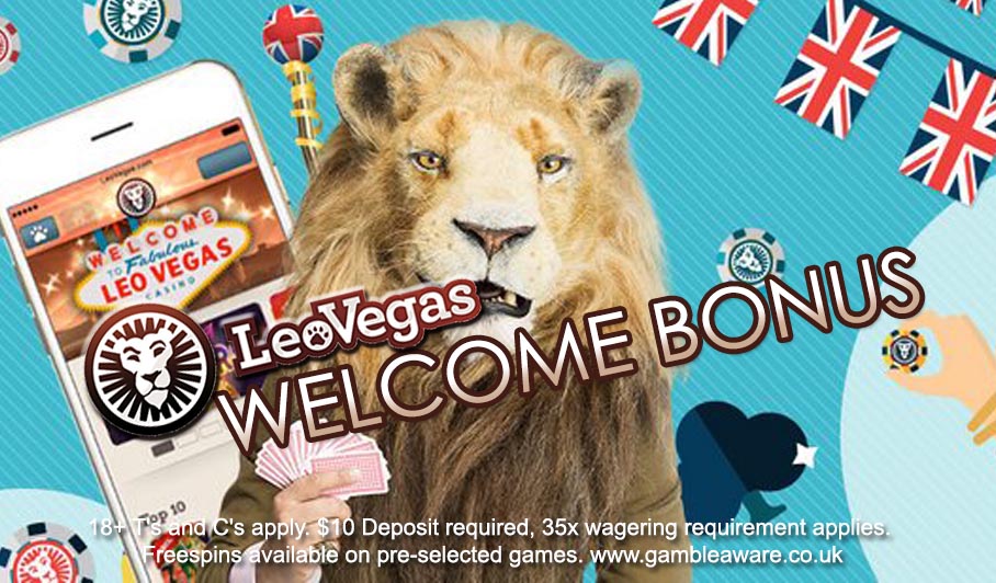 LeoVegas welcome bonus