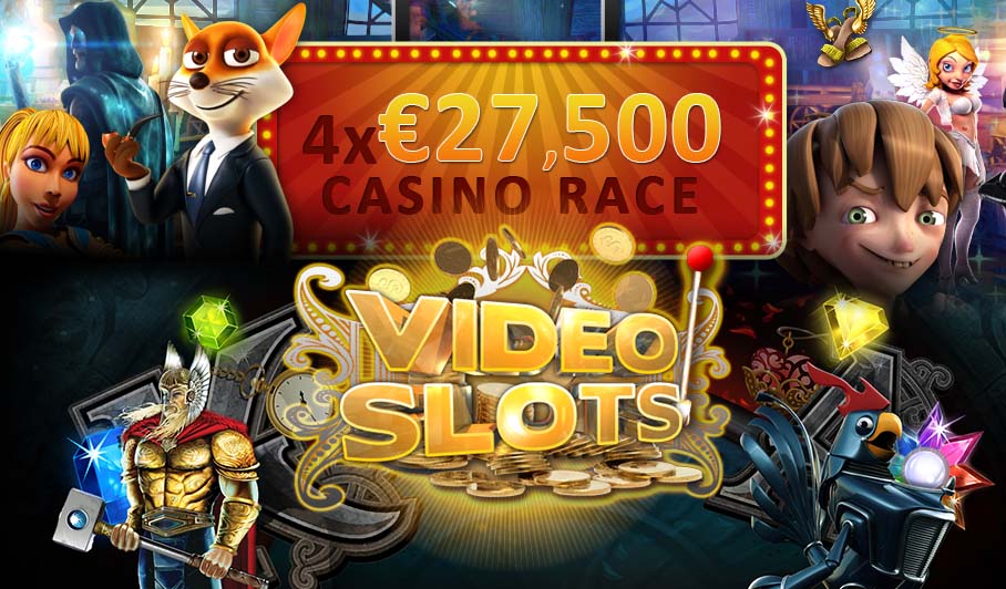 VideoSlots online casino free bonus