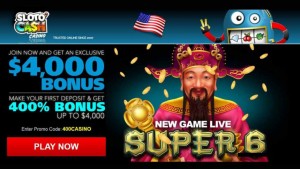 Sloto Cash Casino Welcome Bonus