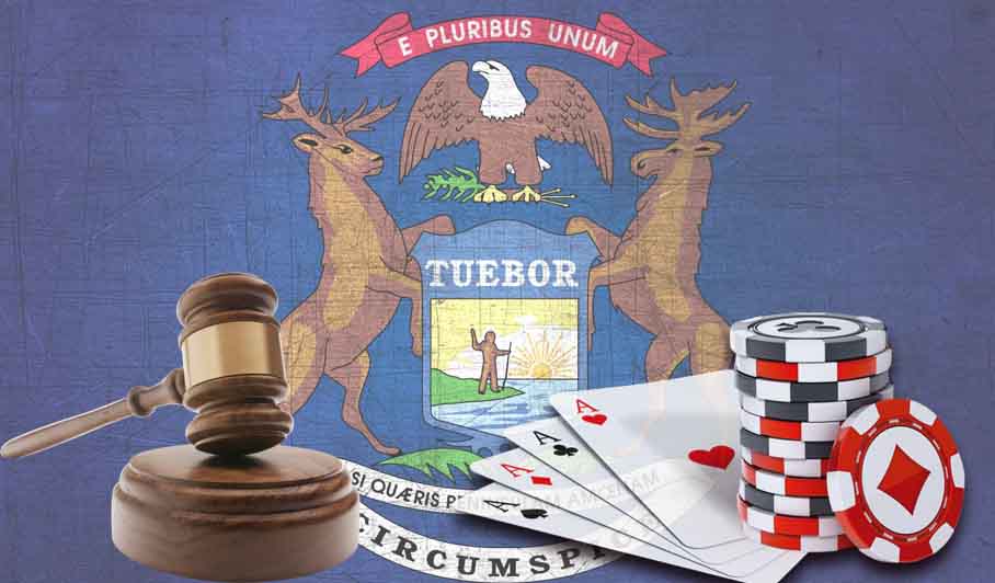 can you play online poker in Michigan