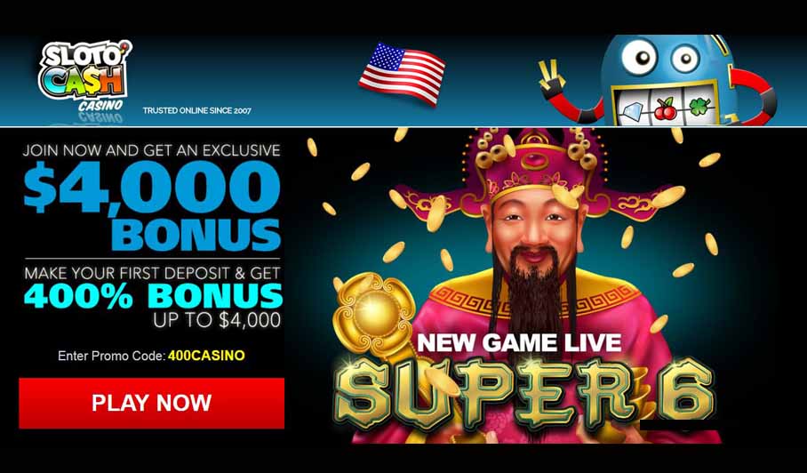 US online casino signup bonus