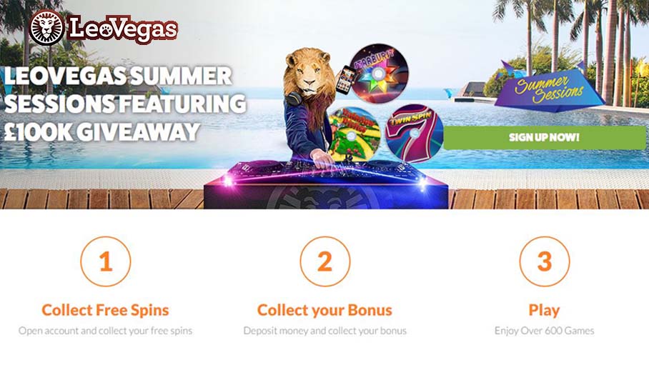 Leovegas casino free spins no deposit