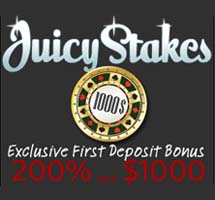 juicy stakes welcome bonus 215x200