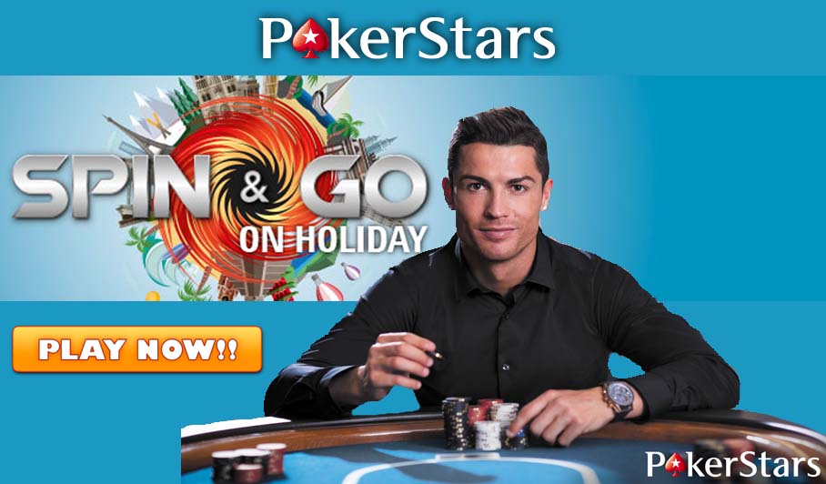pokerstars spin and go cristiano ronaldo