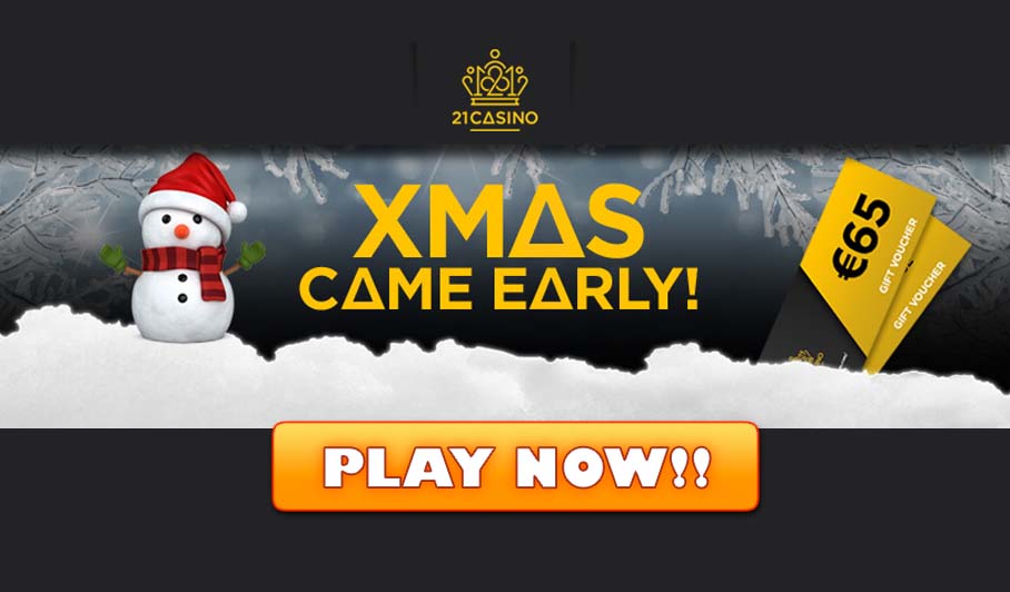 21 Casino Christmas Promotion