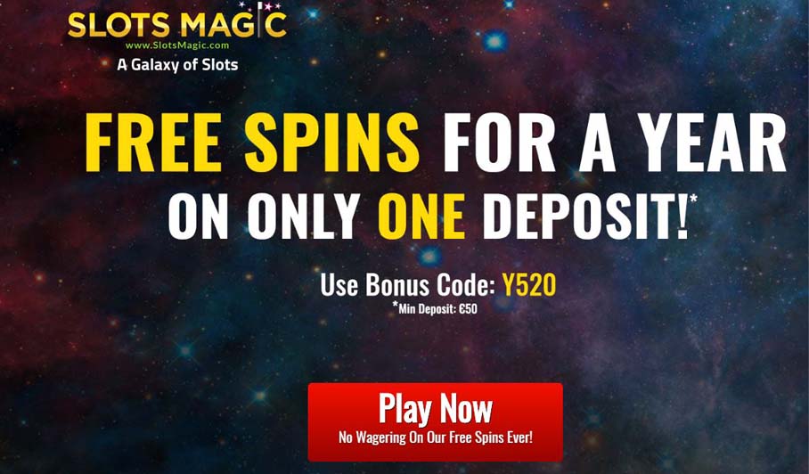 Slots Magic Casino Welcome Bonus
