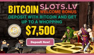 Bitcoin Welcome Bonus - Slots.lv