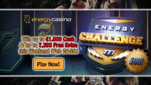 EnergyCasino Weekend Casino Bonus