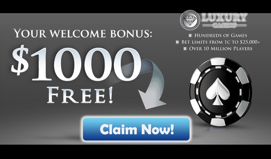 Luxury Casino Review ($1,000 Welcome Bonus)