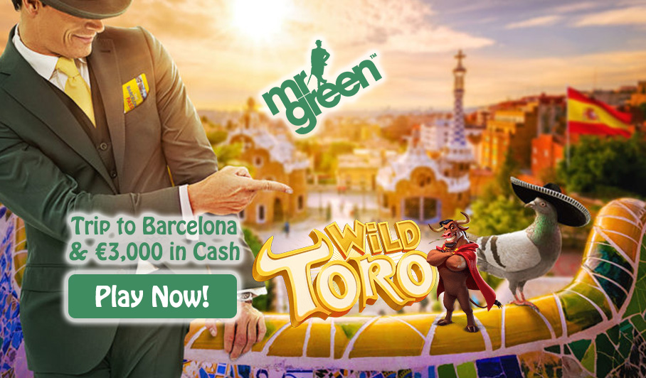 Online Slot Tournament - Wild Toro Slot (Mr Green Casino)
