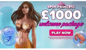Spin Princess Casino Welcome Bonus