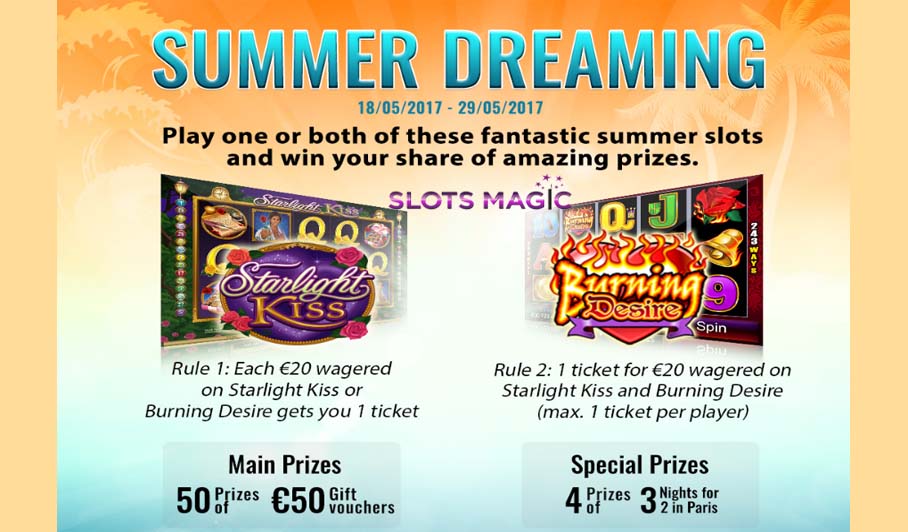 summer dreaming competition