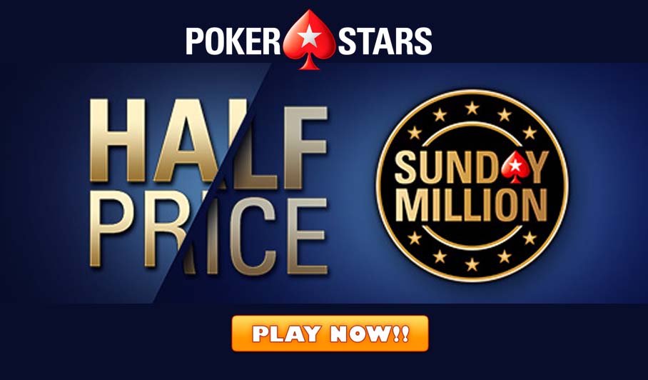 pokerstars sunday million promotion Gambling Herald