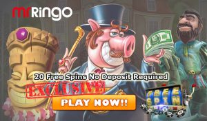 Mr Ringo Casino no deposit bonus