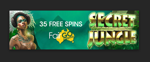 35 free spins on secret jungle