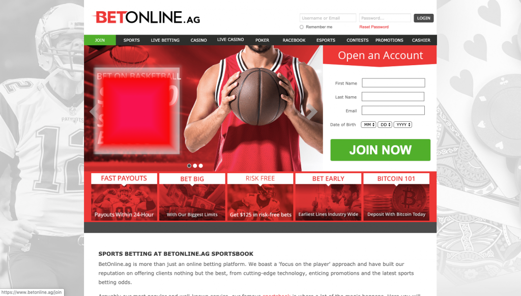 BetOnline Sportsbook Review, BetOnline Sportsbook, US Bookmaker, Gambling Herald, Online betting site, online sportsbook site