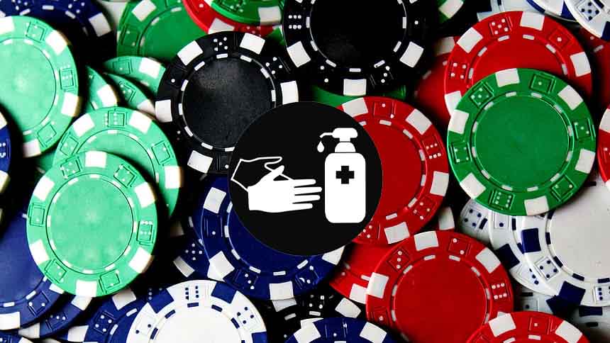 Antimicrobial Casino Chips