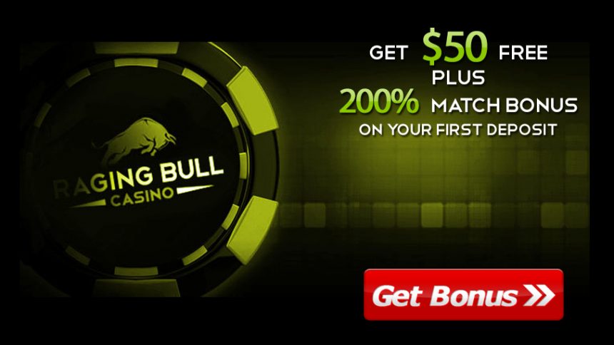 Raging Bull Casino New Player Bonus